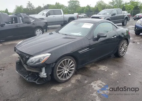 2017 Mercedes-Benz Slc 300 from USA, damaged, VIN WDDPK3JA4HF128001